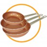 Sartenes Copper Pan Pack 3