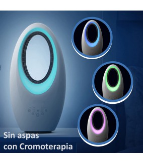 TELETIENDA ONLINE - Ventilador sin aspas Cromoterapia Colour