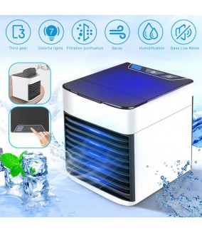 TELETIENDA ONLINE - Mini Climatizador Eco Water Pro con Luz Led