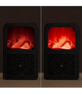 TELETIENDA ONLINE - Mini Calefactor efecto llama 3D