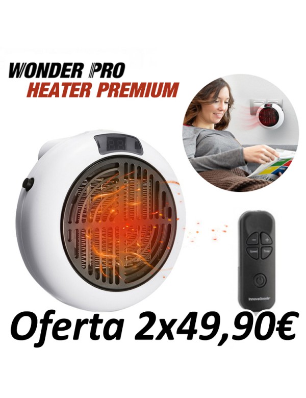 TELETIENDA ONLINE - Mini Calefactor Wonder Heater Premium