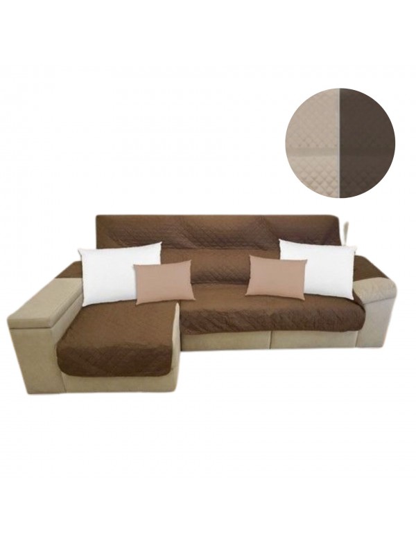 TELETIENDA ONLINE - Funda Reversible Couch Chaise Longue